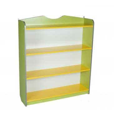 Стелаж дитячий для взуття,для обладнання дошкільних закладів, з ламінованої ДСП, (ТОВ ‘’АЛМАНТ’’), 900х250х1000 мм.